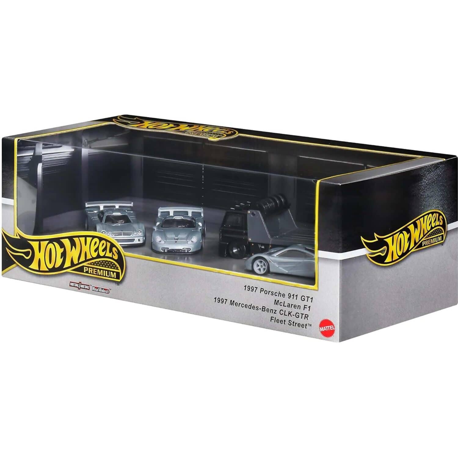 Hot Wheels - Premium Collector Set - 90's Supercars - Mattel