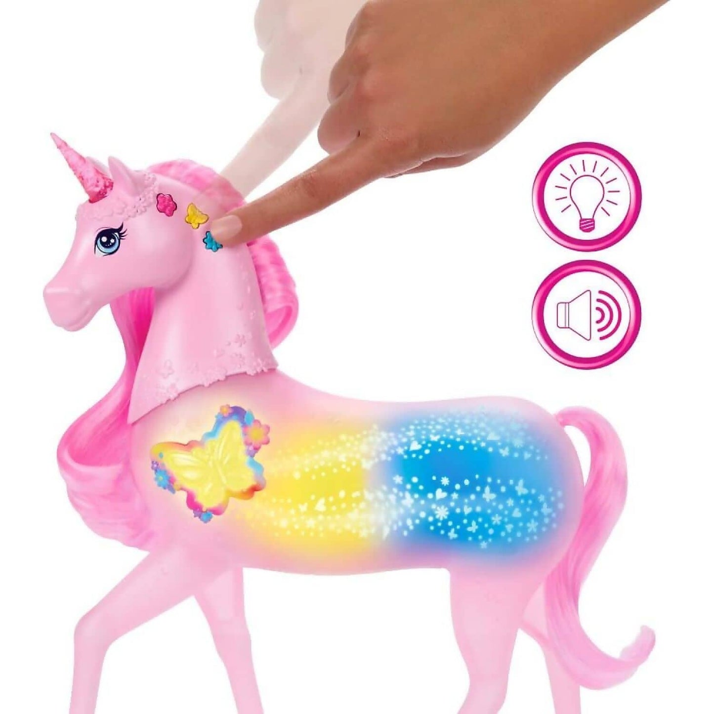 Barbie - Sparkle Lights Unicorn - Mattel