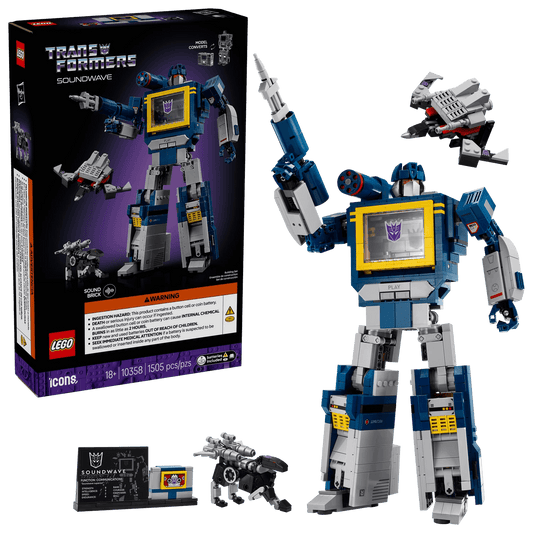 LEGO 10358 Transformers: Soundwave - ICONS