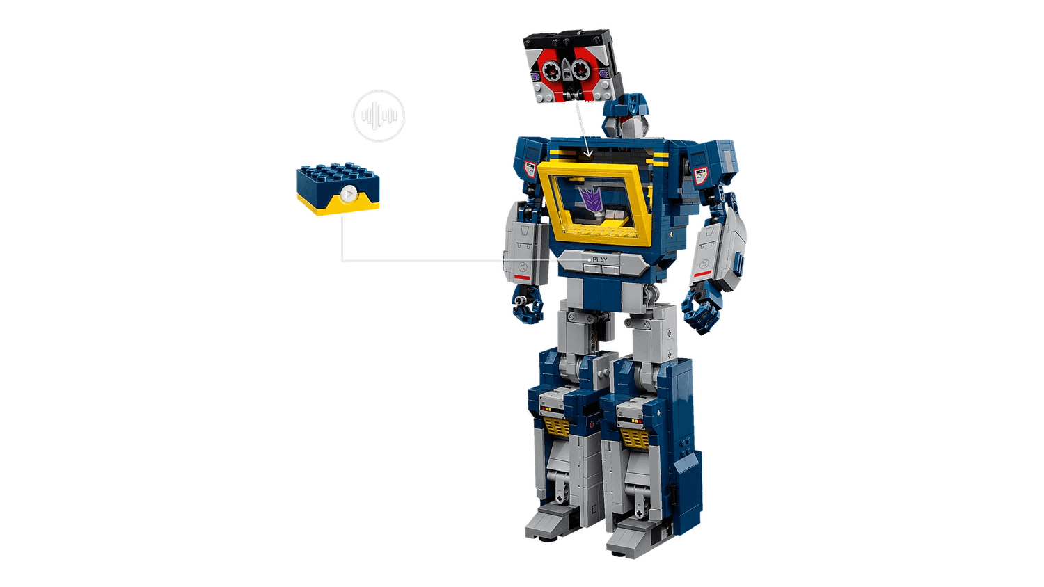 LEGO 10358 Transformers: Soundwave - ICONS