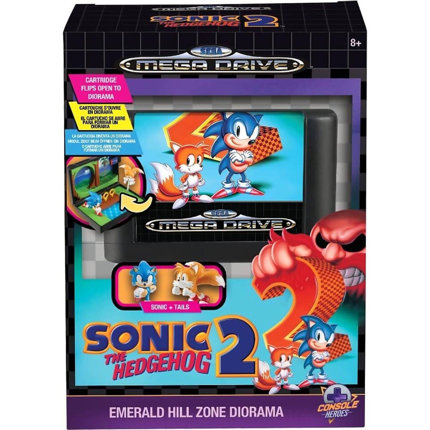 Console Heroes - Sonic the Hedgehog 2 Collectible Diorama