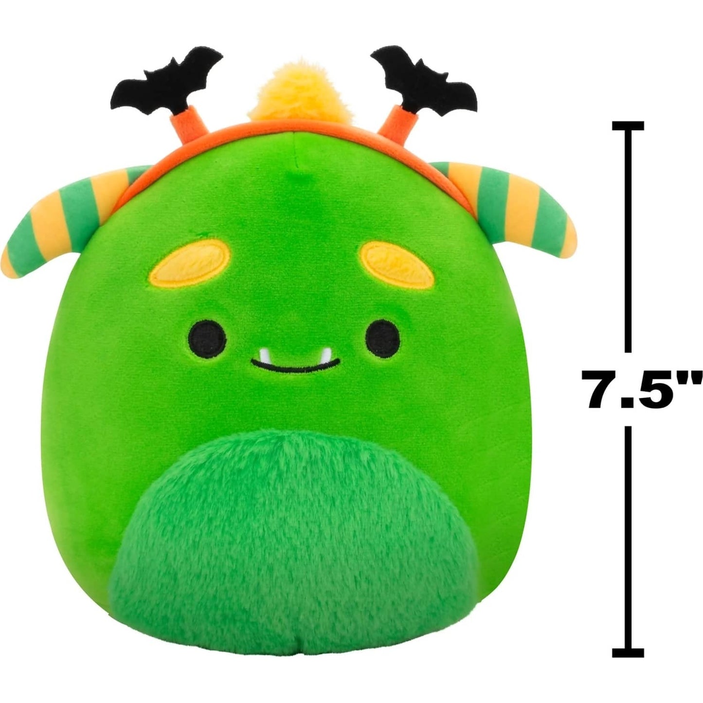 Squishmallows - Callum the Green Monster Halloween 7.5-Inch Plush