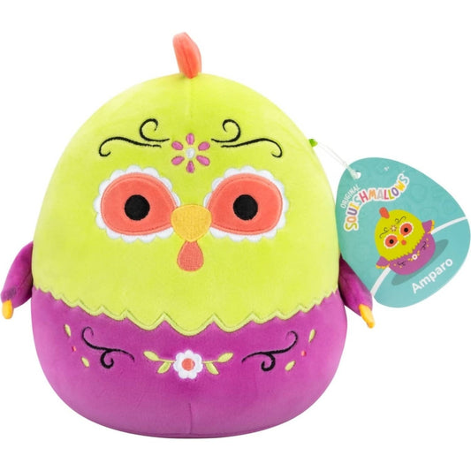Squishmallows - Amparo the Chicken Halloween Day of the Dead 7.5-Inch Plush