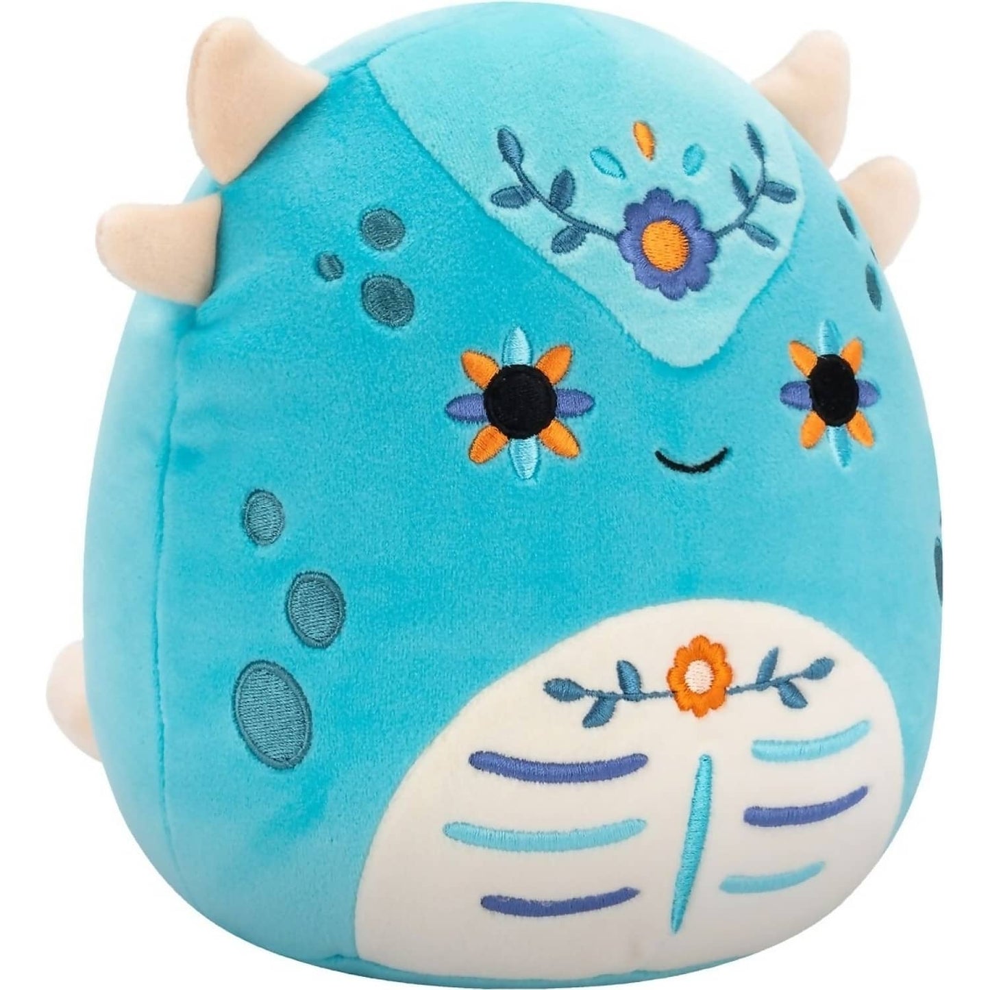 Squishmallows - Janicza the Ankylosaurus Halloween Day of the Dead 7.5-Inch Plush