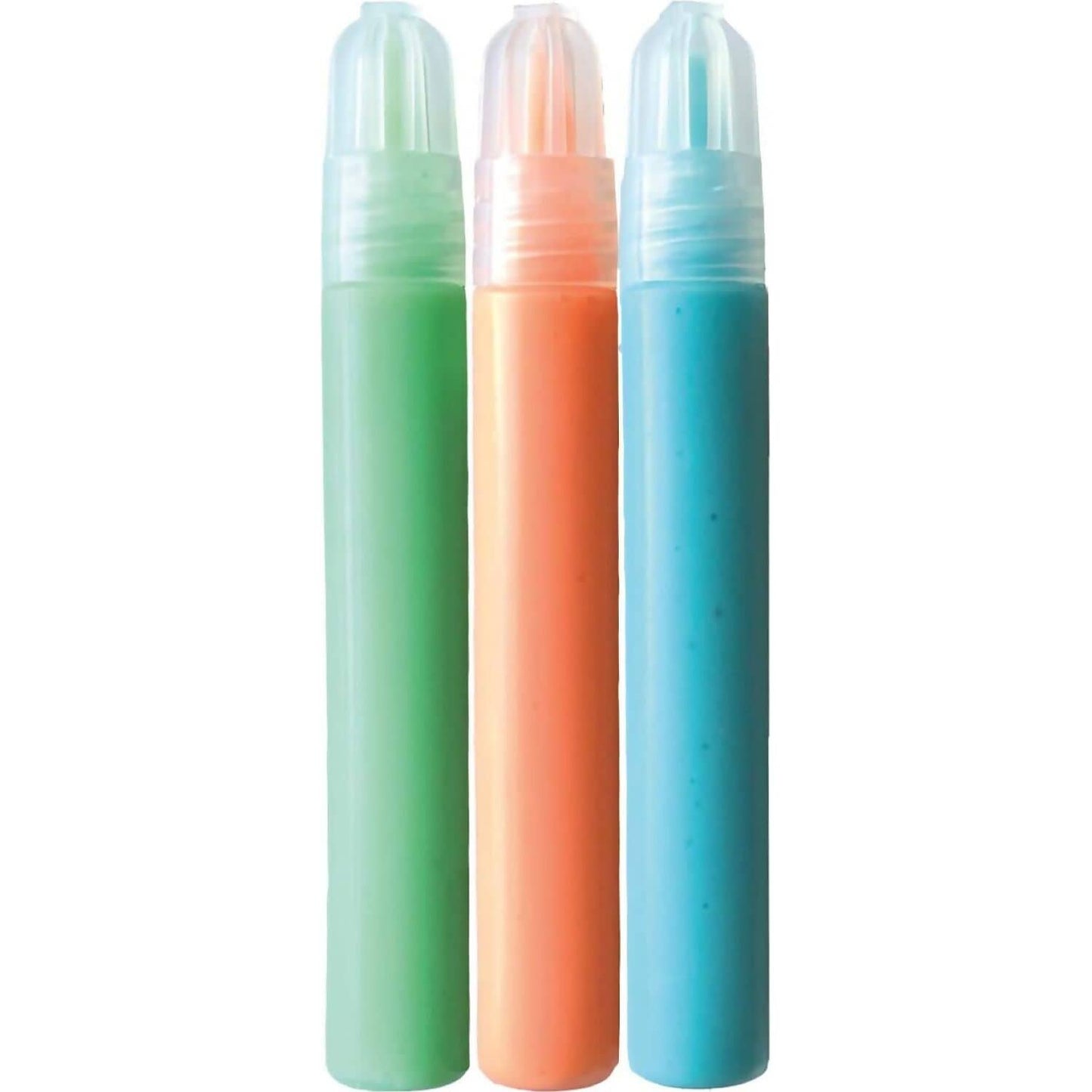 Brainstorm - Glow in The Dark Colour Paint Pens 3Pk