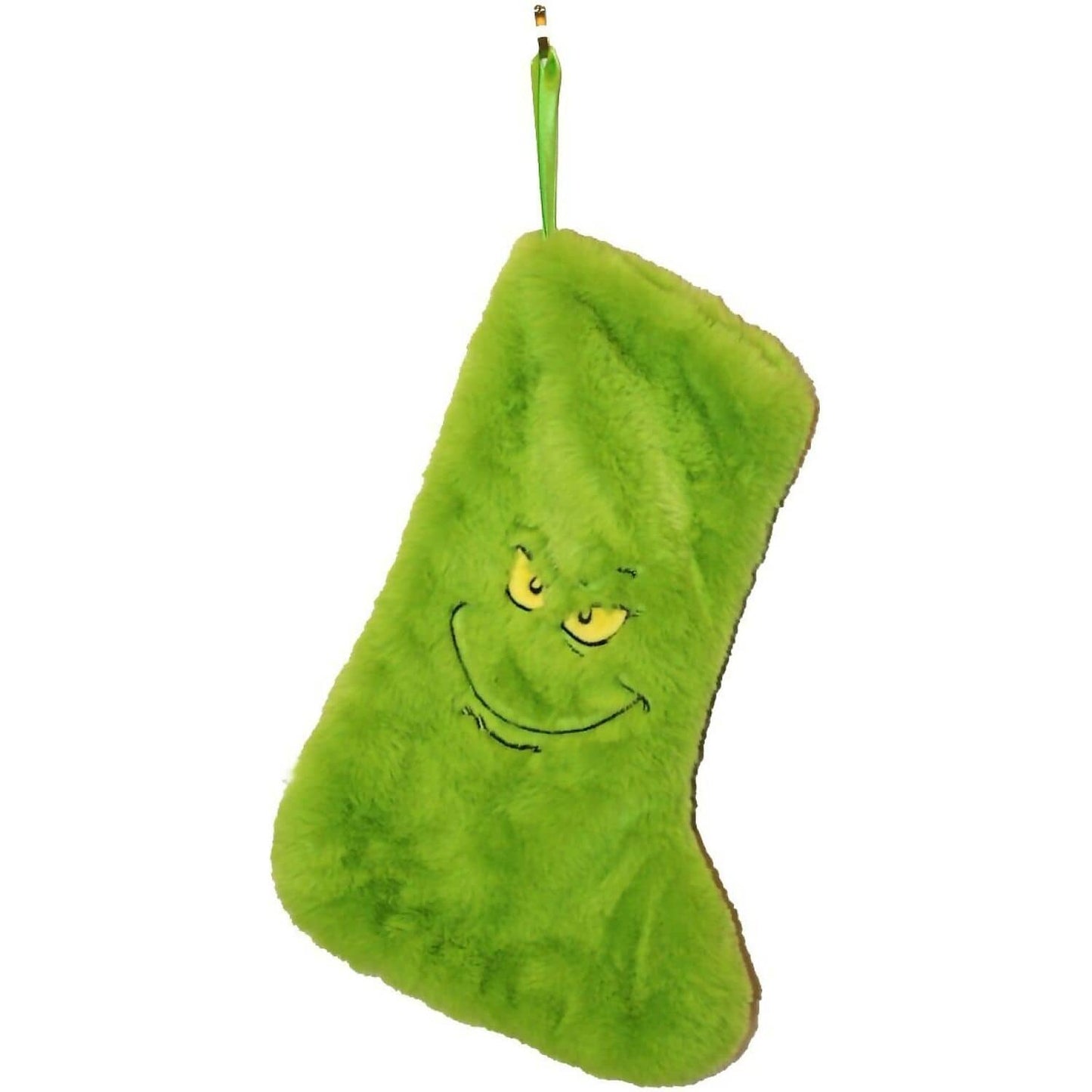 Cotton Candy - Xmas Stocking Dr. Seuss The Grinch Smile - Plush