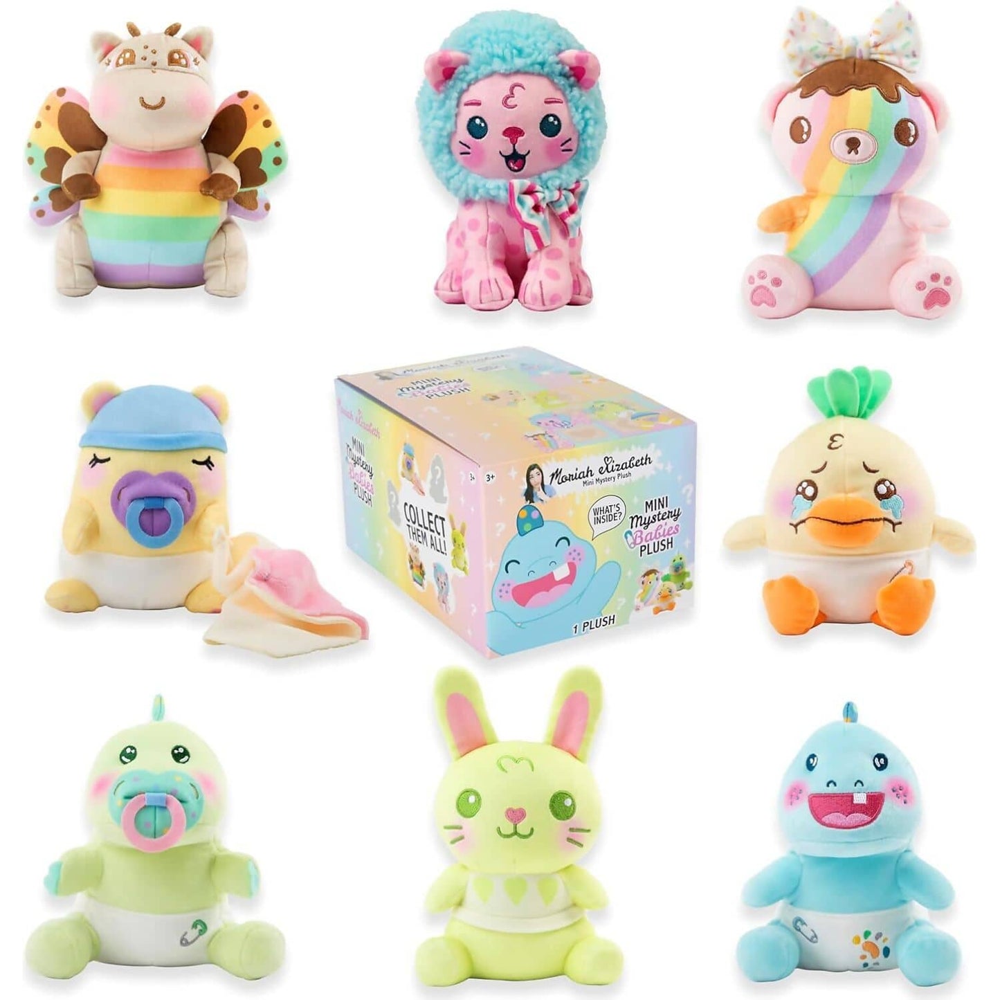 Moriah Elizabeth - 6-Inch Mini Mystery Babies Plush - Blind Box Series 4