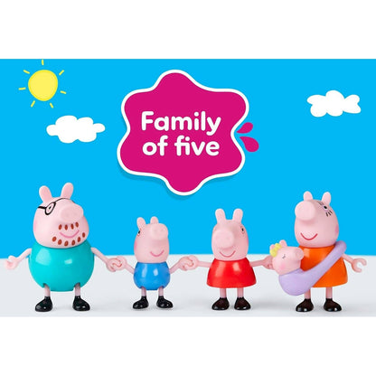 Peppa Pig - Peppa's Family of Five Figures - Hasbro