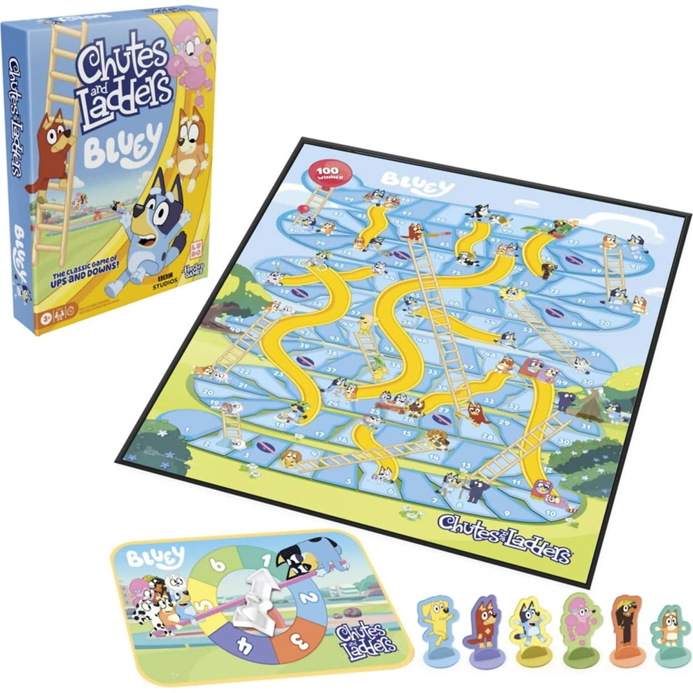 Bluey - Bluey Chutes & Ladders Classic Board Game - Hasbro Games – Toys ...