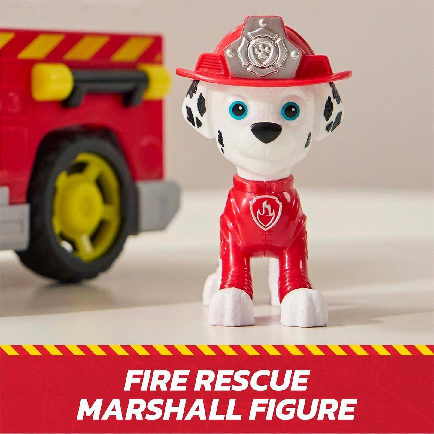 Paw Patrol - Fire Rescue: Rescue Fire Engine with Marshall Figure - Spin Master