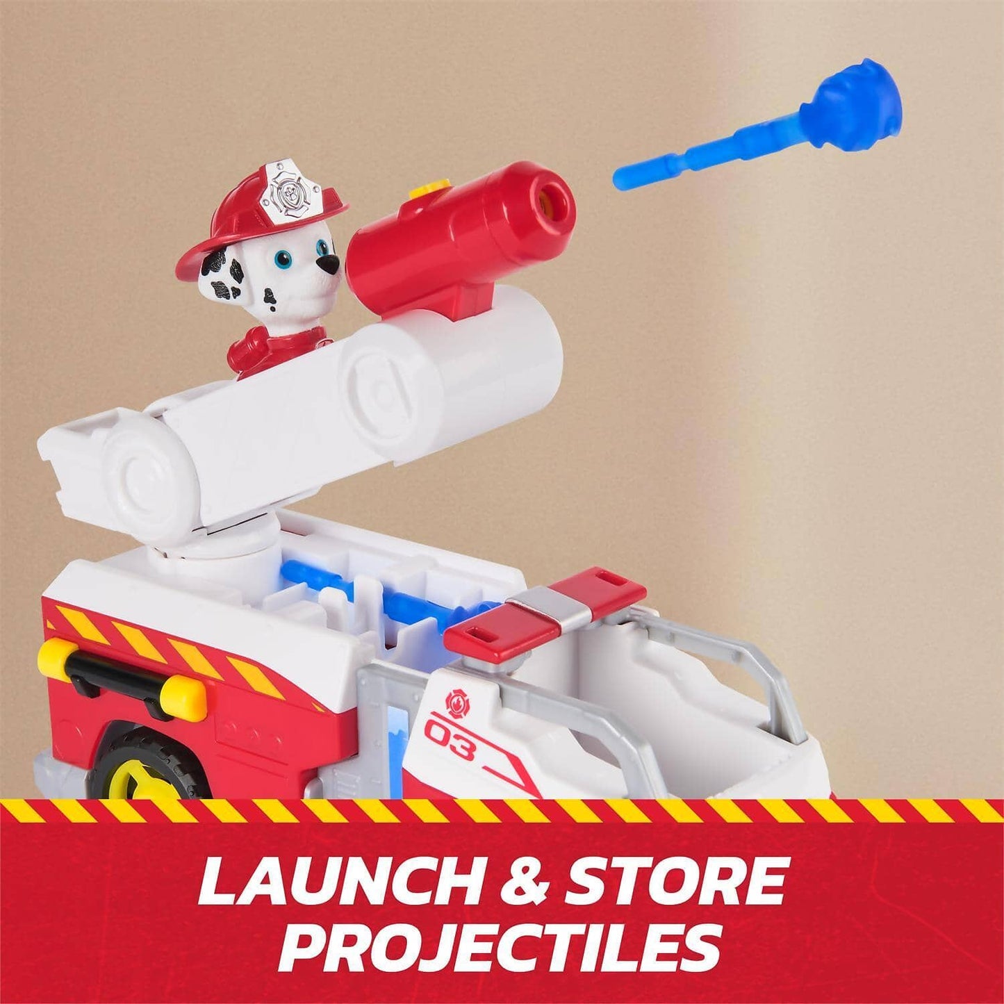 Paw Patrol - Fire Rescue: Rescue Fire Engine with Marshall Figure - Spin Master