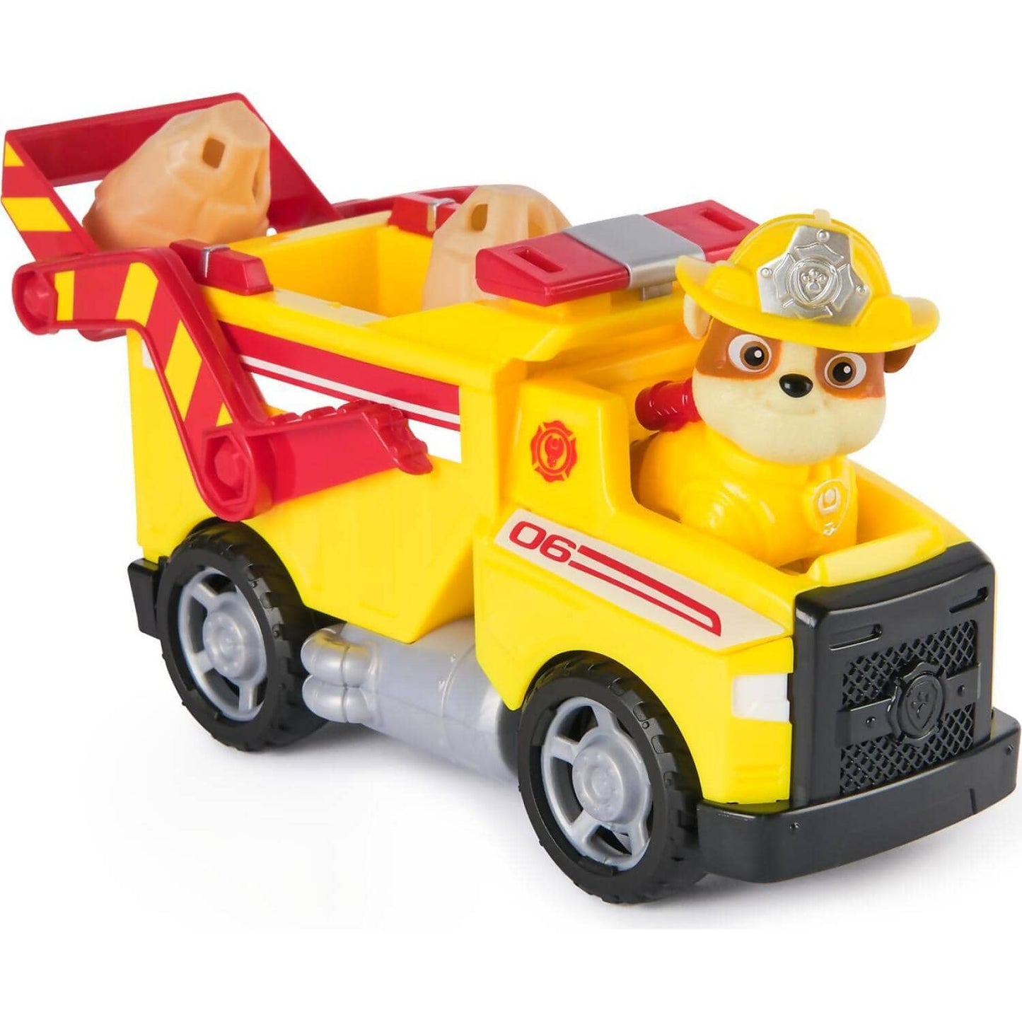 Paw Patrol - Fire Rescue: Rescue Fire Dump Truck with Rubble Figure - Spin Master