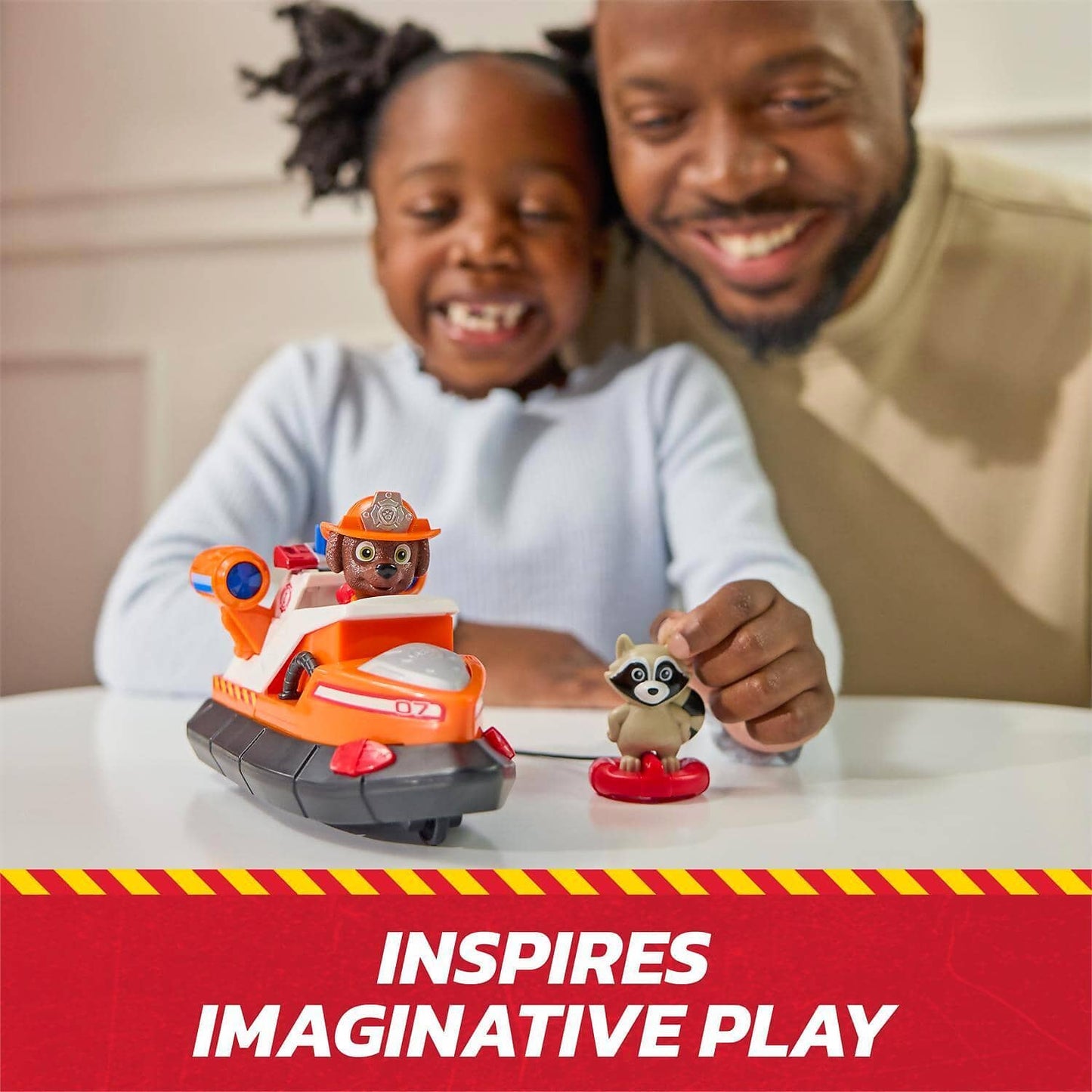 Paw Patrol - Fire Rescue: Rescue Fire Boat with Zuma Figure - Spin Master