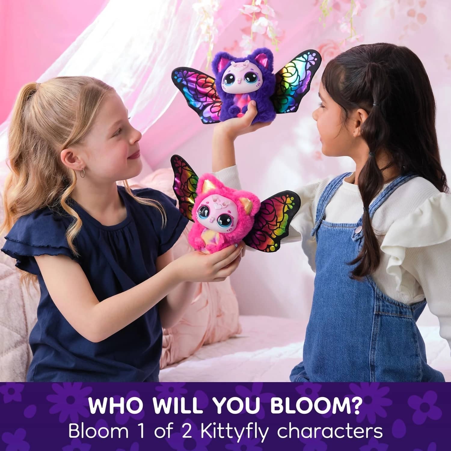 Hatchimals - Kittyfly Bloomables by Hatchimals Interactive Surprise Toy - Spin Master