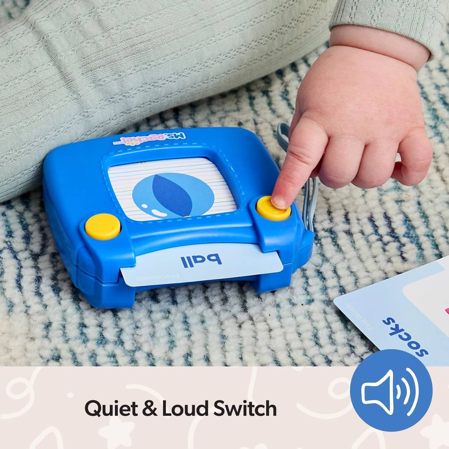 Ms. Rachel - First Words Talking Flash Cards - Spin Master