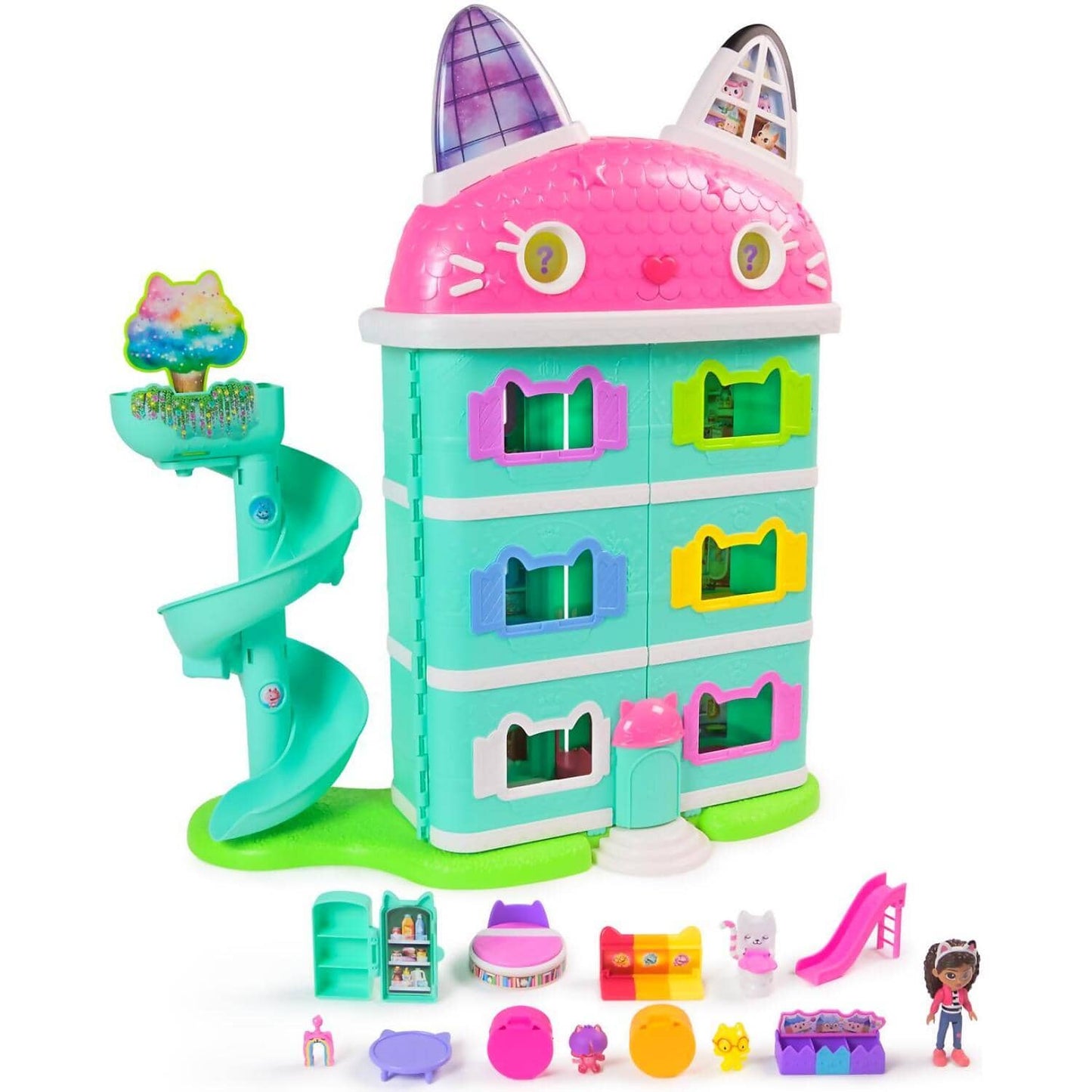 Gabby's Dollhouse - The Movie Meow-mazing Interactive Dollhouse - Spin Master