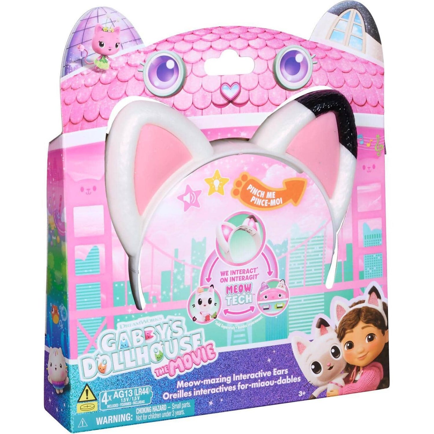 Gabby's Dollhouse - The Movie Meow-mazing Interactive Ears - Spin Master
