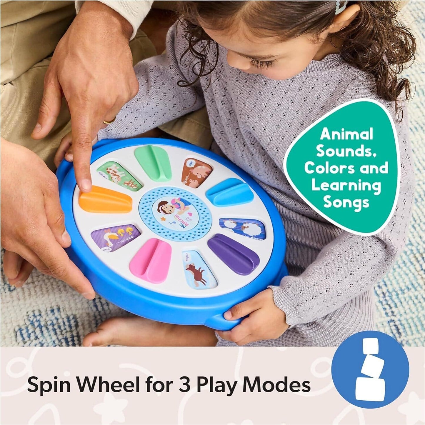 Ms. Rachel - Spin & Sing Along Learning Wheel - Spin Master