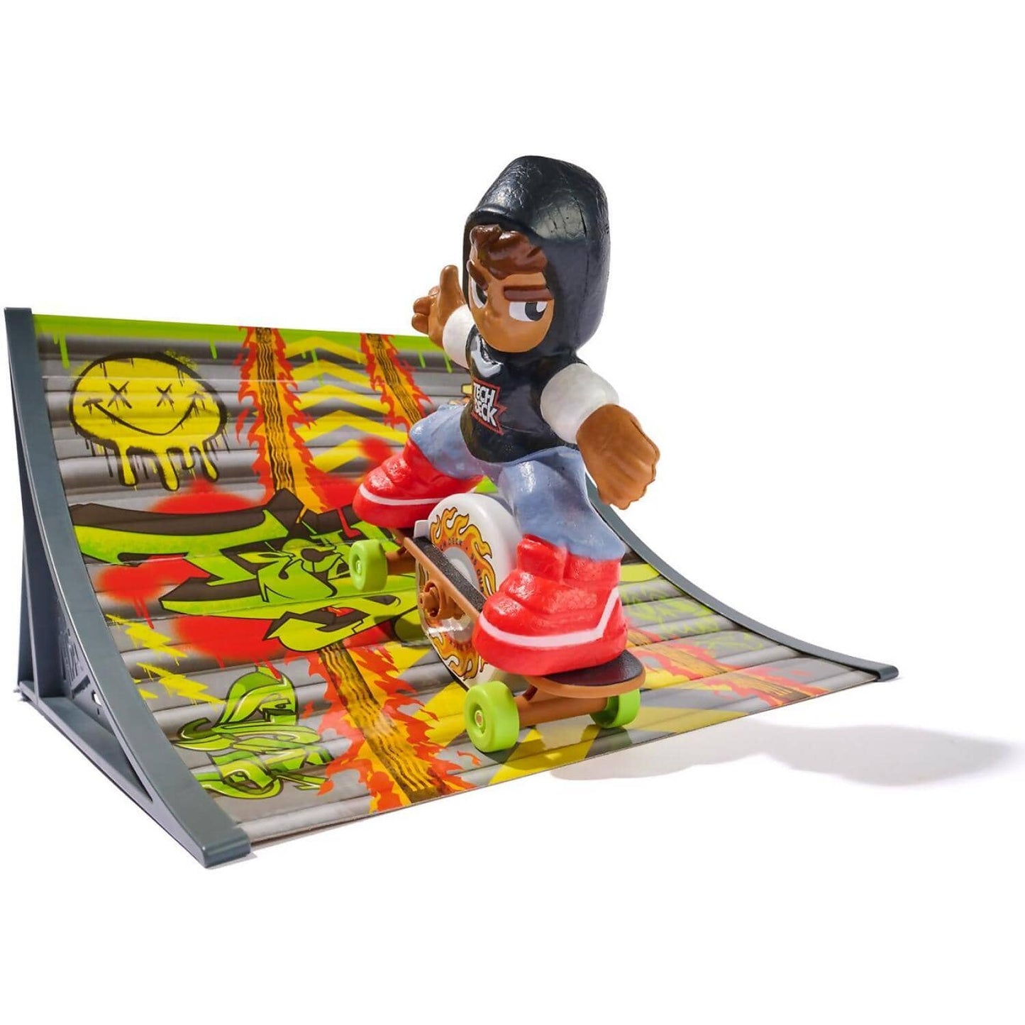 Tech Deck - Shred N' Blast Sk8board Motorized Finger Skateboard - Spin Master