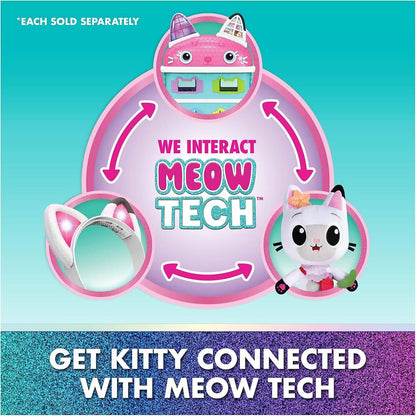 Gabby's Dollhouse - The Movie Meow-mazing Interactive Pandy Paws Plush - Spin Master