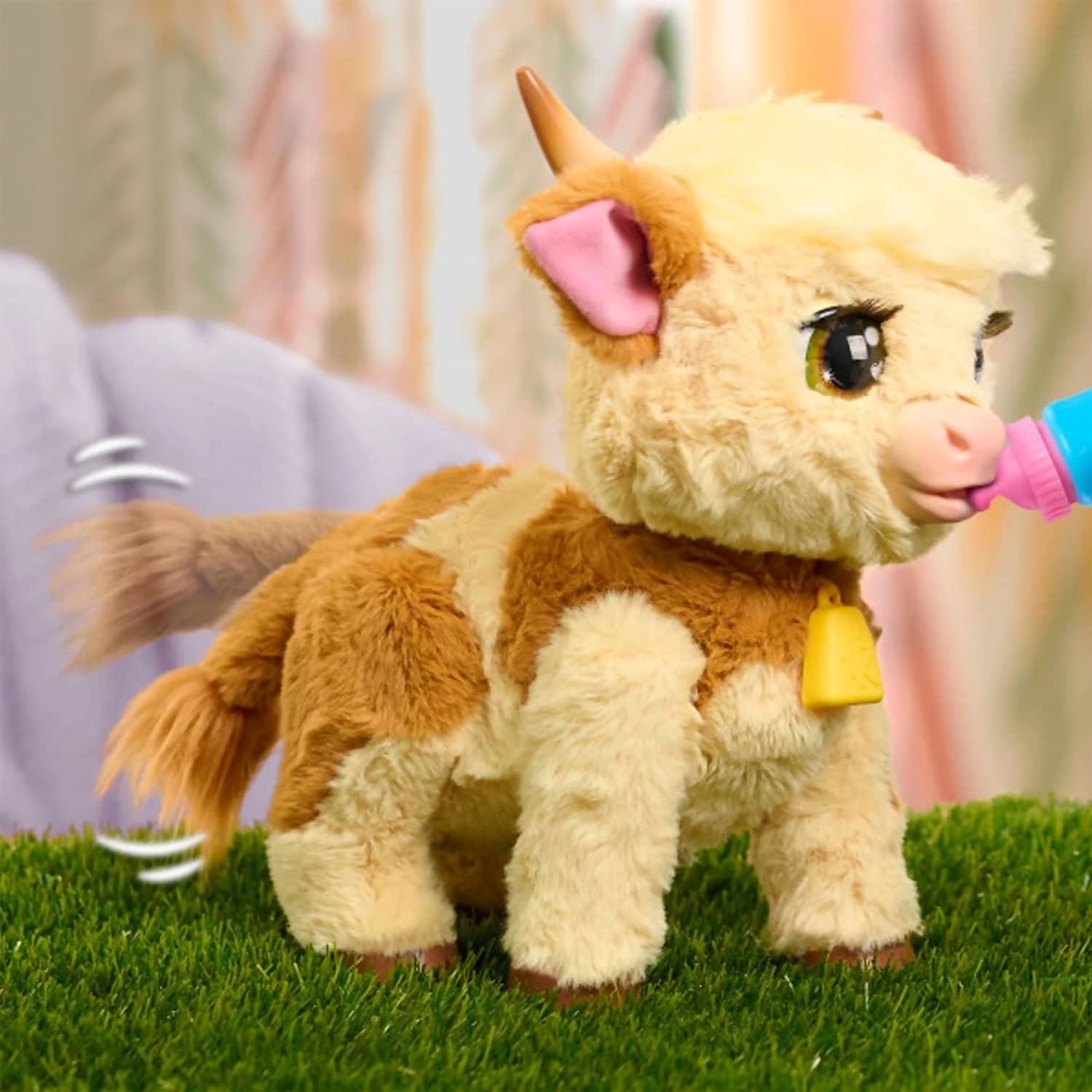 FurReal - Maggie the Feed & Follow Cow Interactive Plush