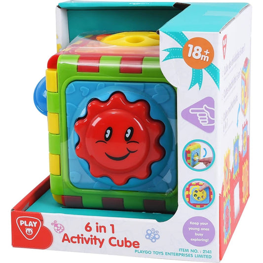 Playgo Toys Ent. Ltd. - 6-In-1 Activity Cube