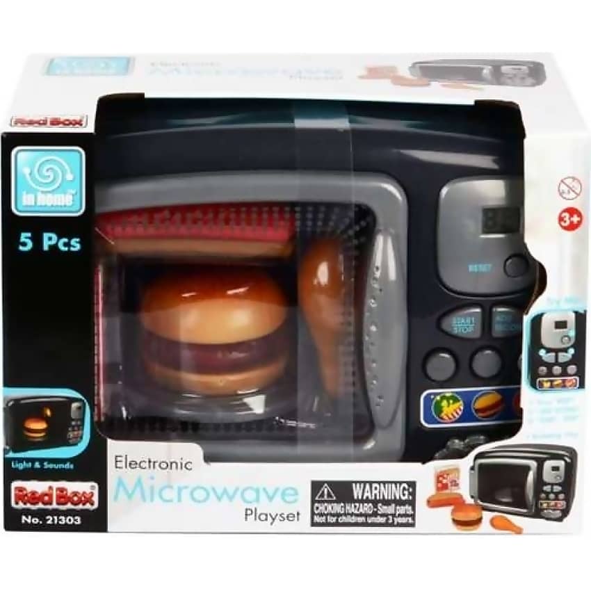 In Home - Electronic Microwave Role-Play Playset with Light & Sound
