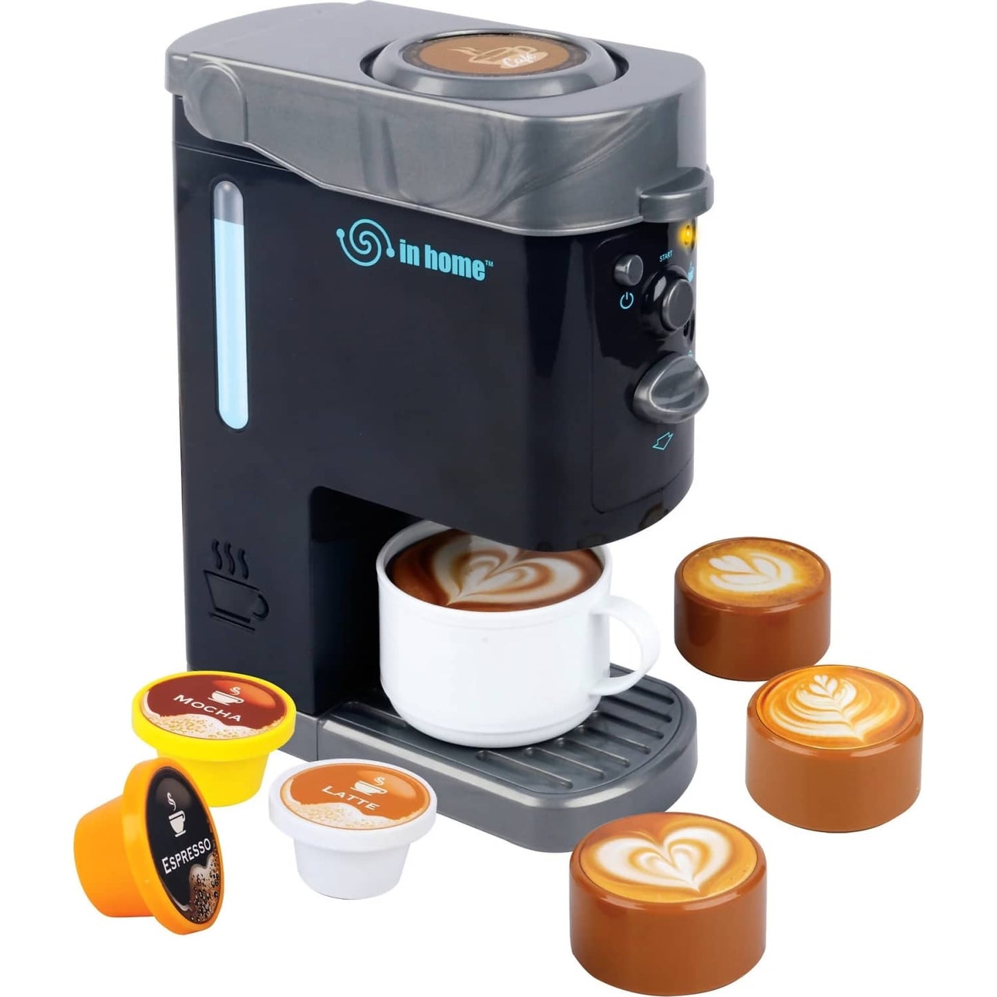 In Home - Capsule Coffee Maker Role-Play Playset with Light & Sound