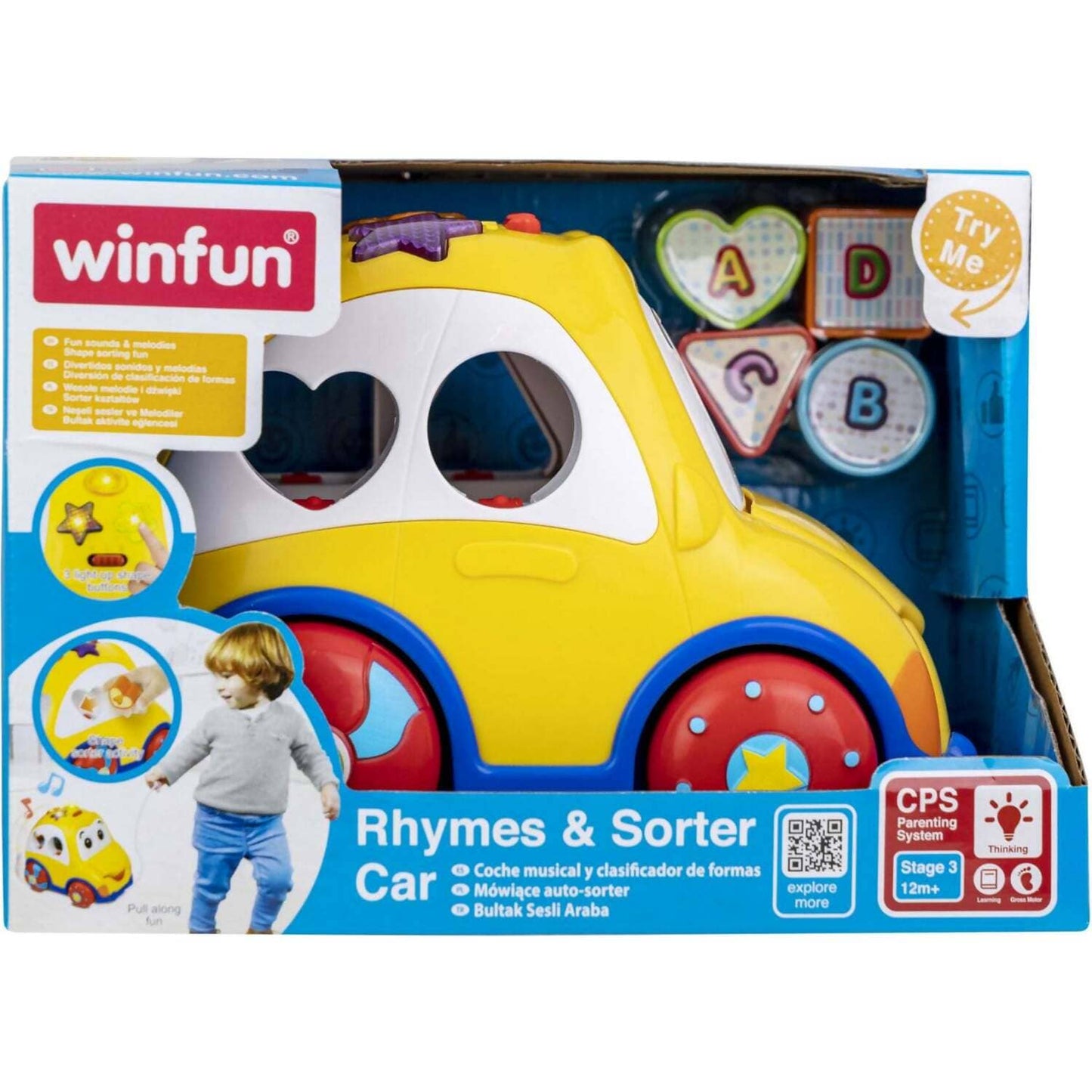 Winfun - Rhymes & Sorter Car
