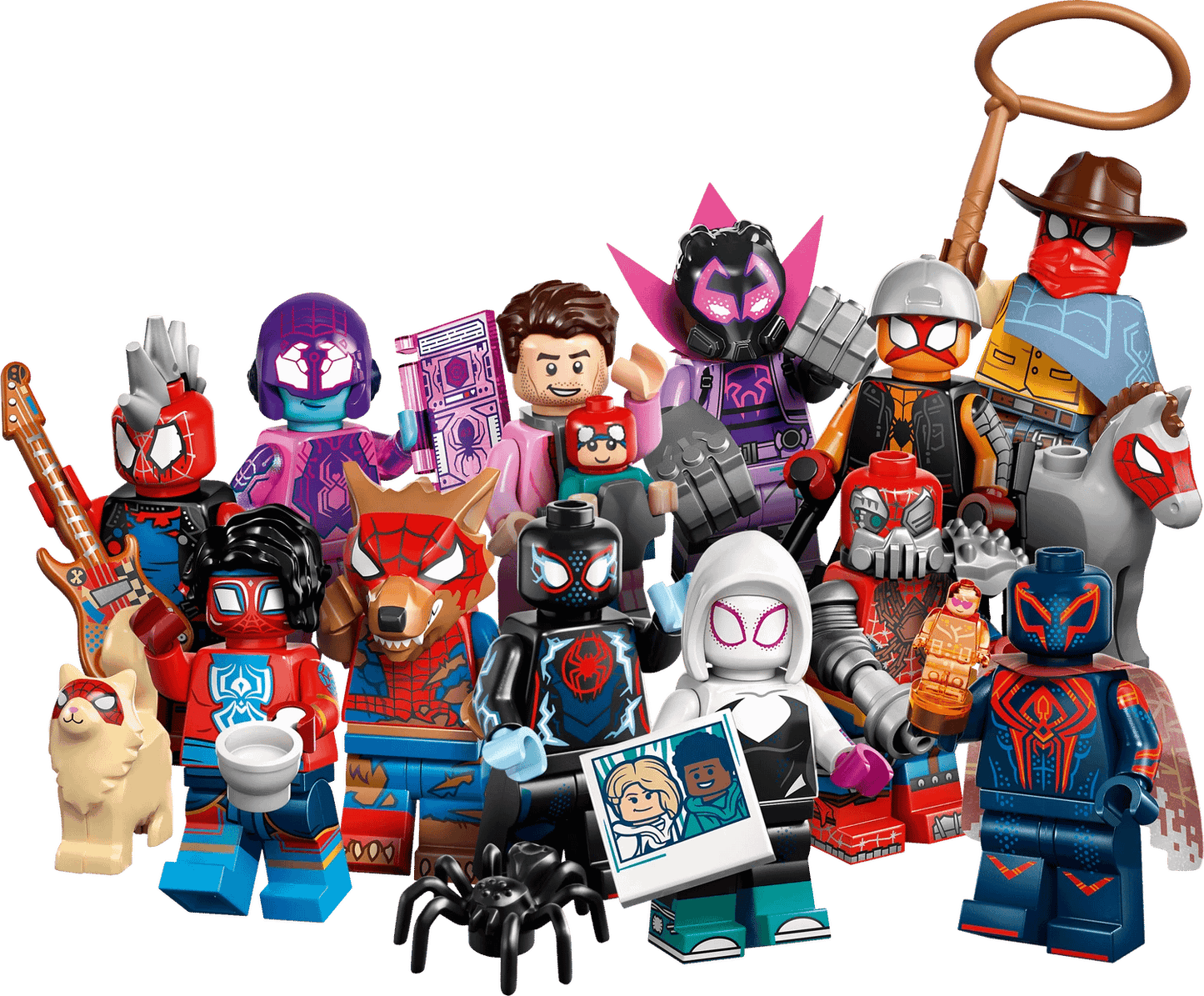 LEGO 71050 Spider-Man: Across the Spider-Verse - Minifigures