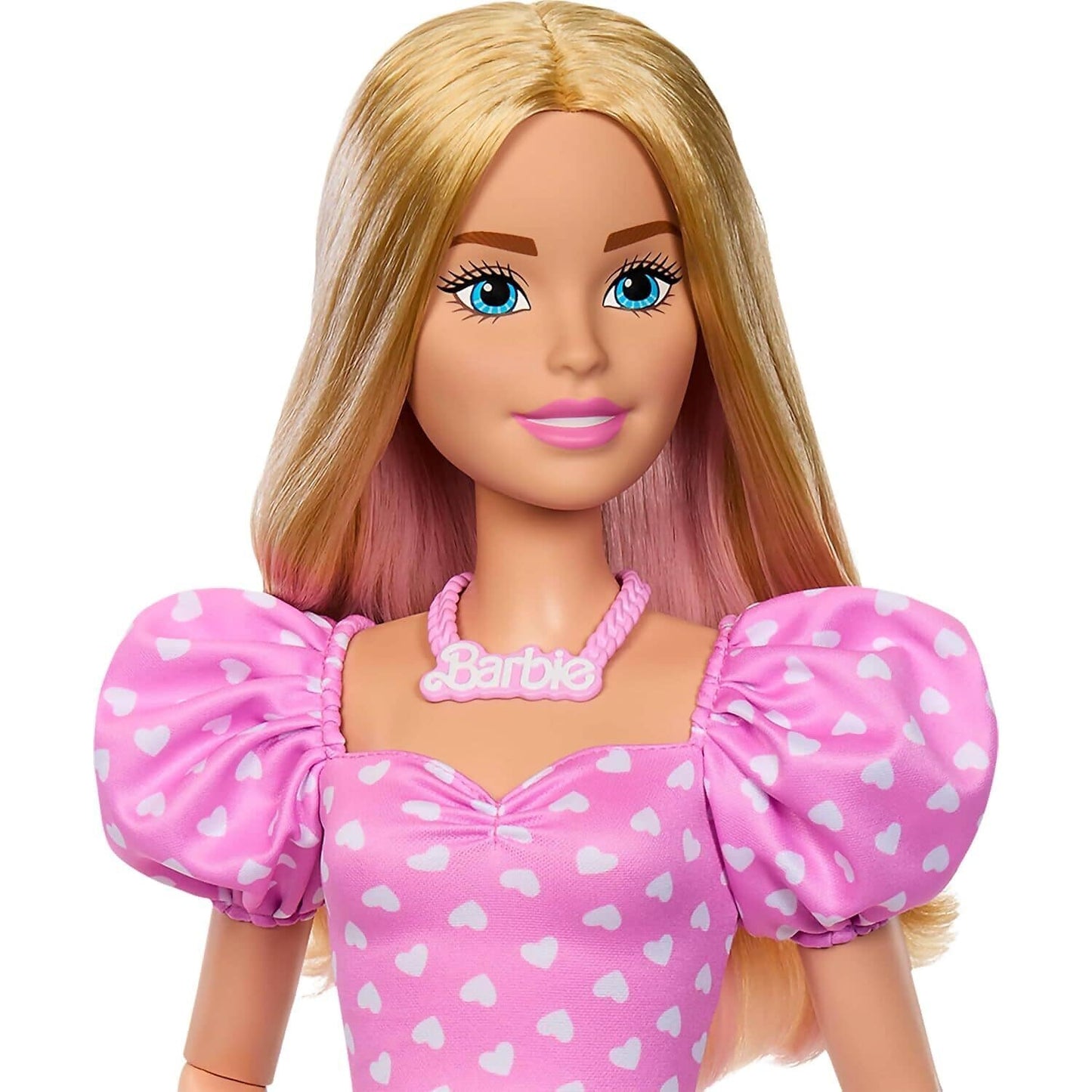 Barbie - Barbie Pink Top & Denim Skirt 28-Inch (71cm) Blonde Fashion Doll