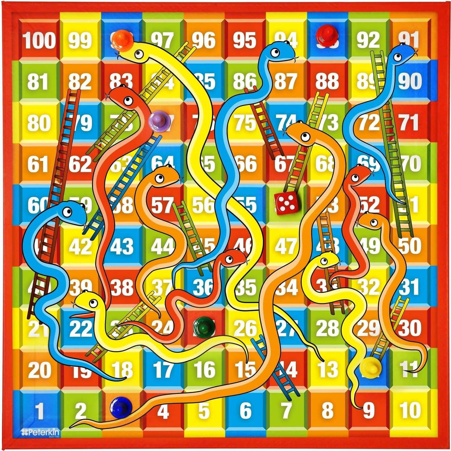 Peterkin - Classics Snakes & Ladders Game Gift Box