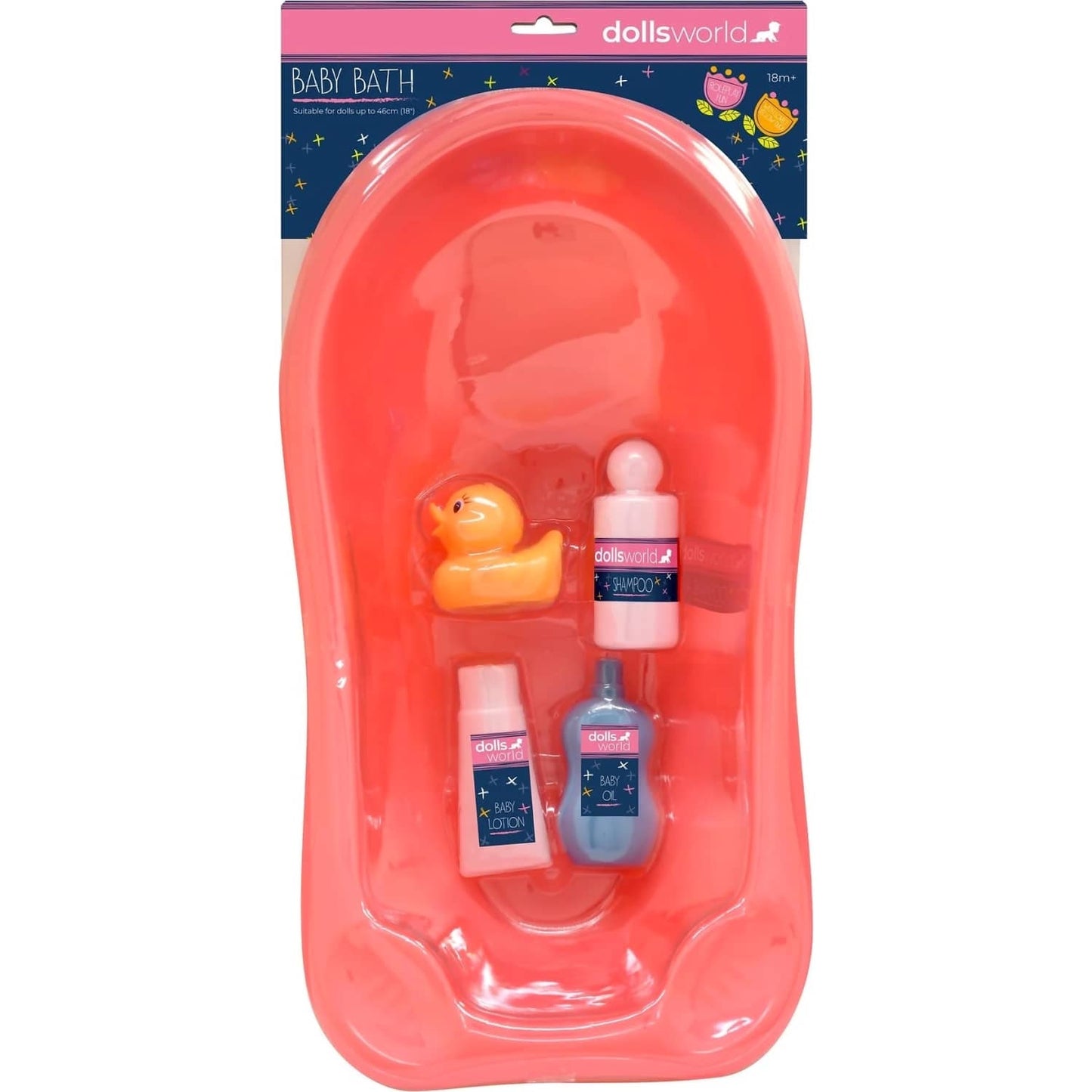DollsWorld - Baby Doll Bath Set