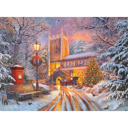 Ravensburger - Magical Christmas Glow in the Dark Jigsaw Puzzle 500 Pieces
