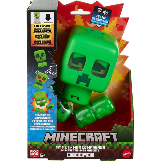Minecraft - My Pet Creeper Interactive Action Figure - Mattel