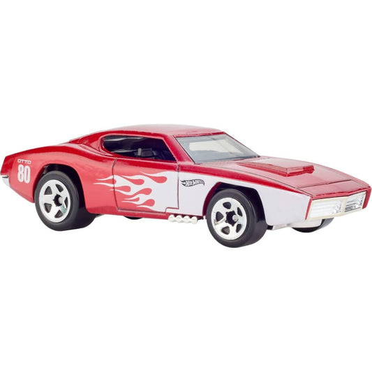 Hot Wheels - Mattel 80th Anniversary 5-Pack of 1:64 Scale Toy Cars With Collectible Deco