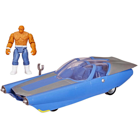 Marvel -  Studios - The Fantastic Four: First Steps Hover & Cruise FantastiCar with The Thing Action Figure