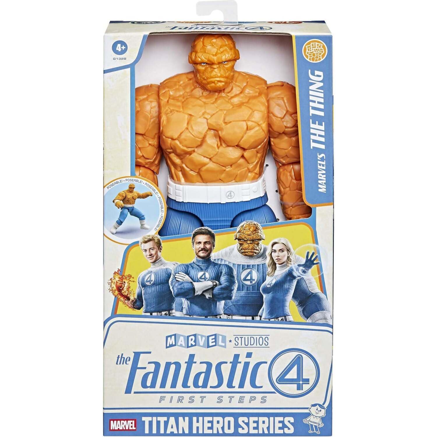 Marvel - Studios - The Fantastic Four: First Steps Titan Hero Series The Thing 12-Inch Action Figure
