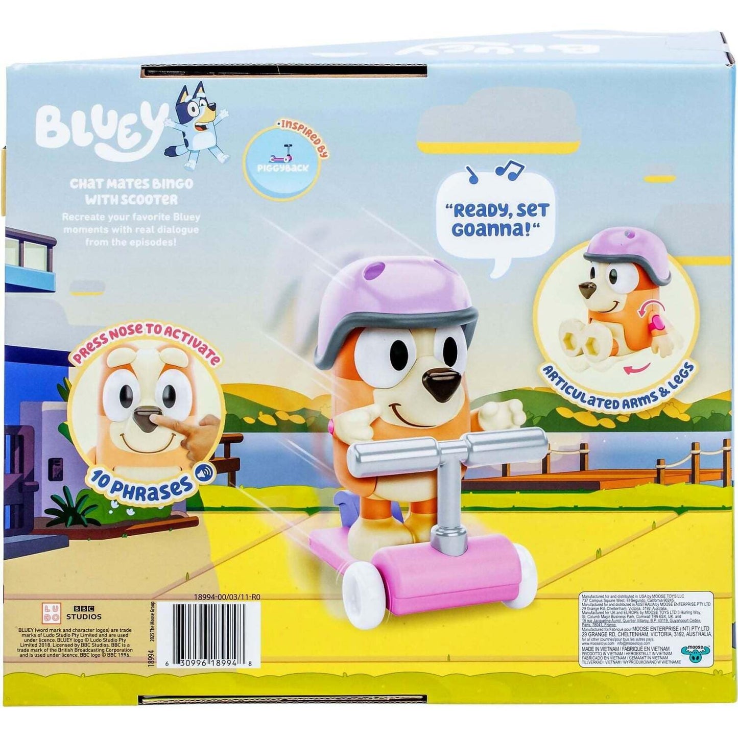 Bluey - Chat Mates Bingo with Scooter