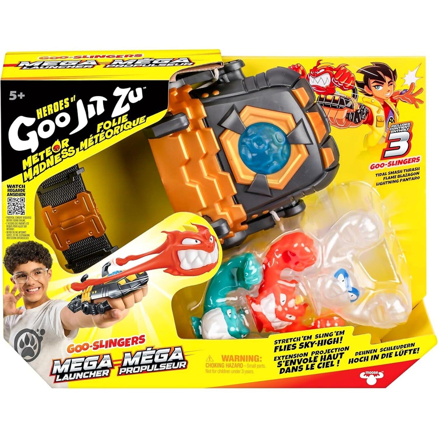 Heroes of Goo Jit Zu - Meteor Madness Goo Slingers Mega Launcher