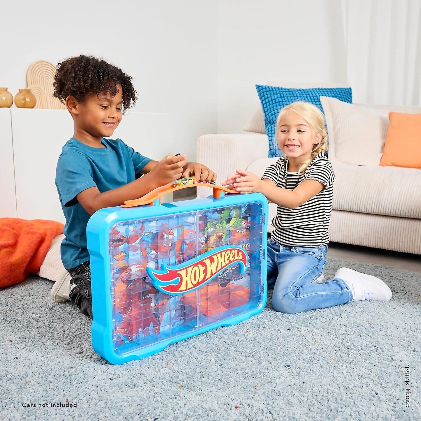 Hot Wheels - Collection Storage Carry Case for 54 Cars with Illuminated Logo