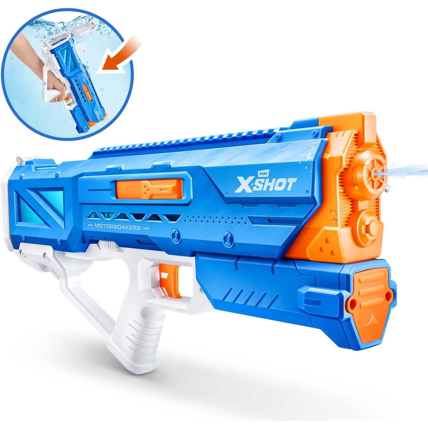 ZURU - X-Shot Motorized Fast Fill Motor Soaker - Hydra Pulse
