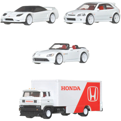 Hot Wheels - Premium Honda Collector Display Set Scale 1:64 - Mattel