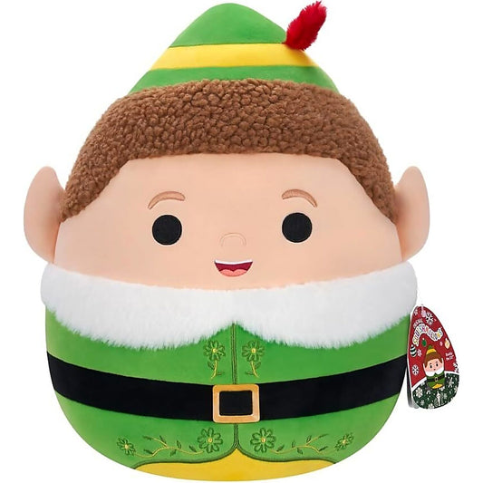 Squishmallows - Buddy The Elf 10-Inch Plush - Xmas