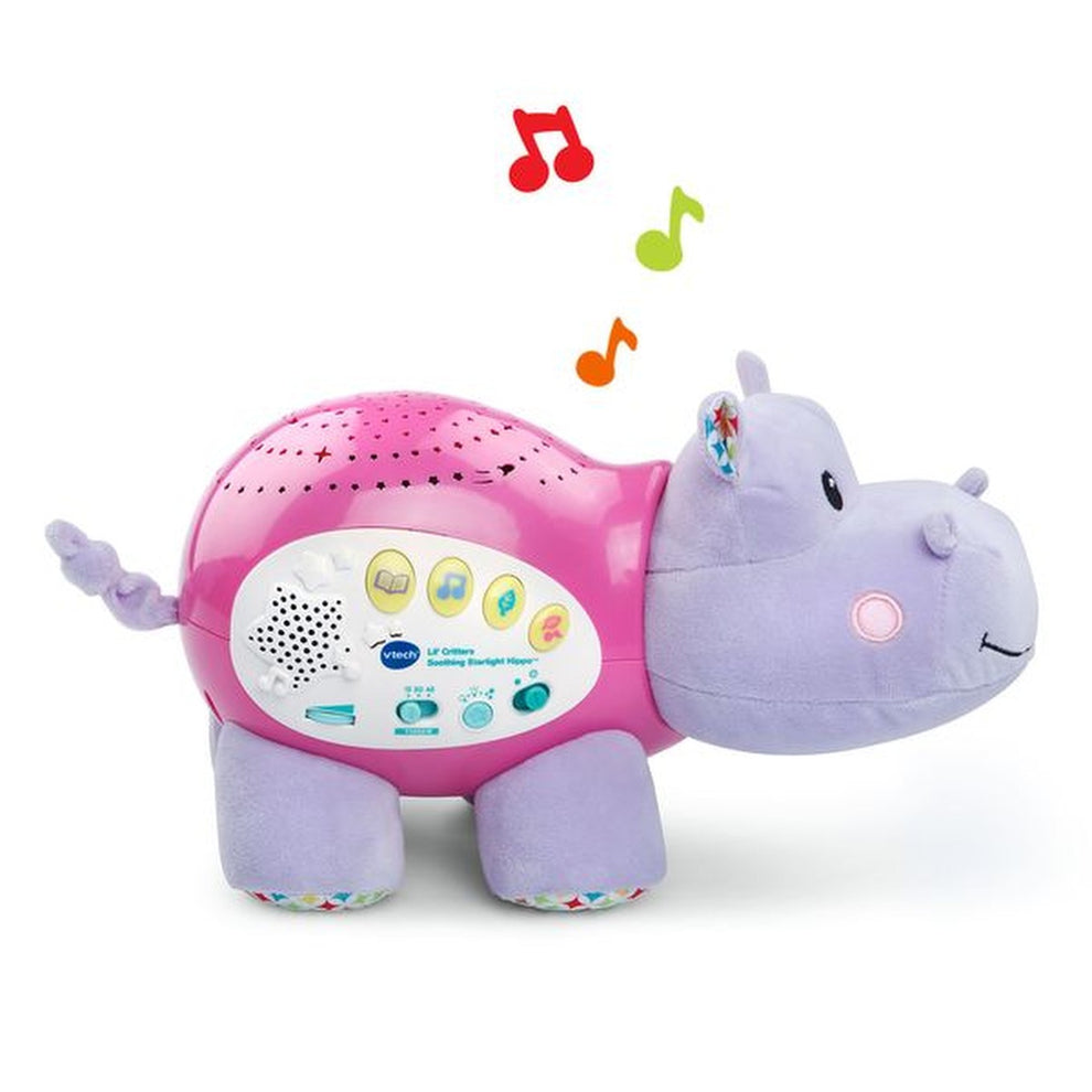 Vtech - Starlight Sounds Pink and Purple Hippo Soothing And Interactiv ...