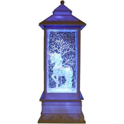 Cotton Candy - White Lantern Unicorn Purple Tree