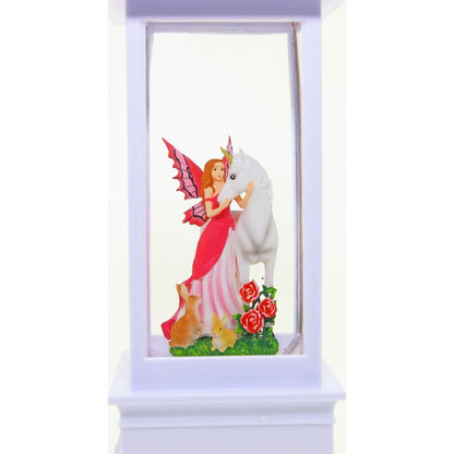 Cotton Candy - White Lantern Fairy Unicorn