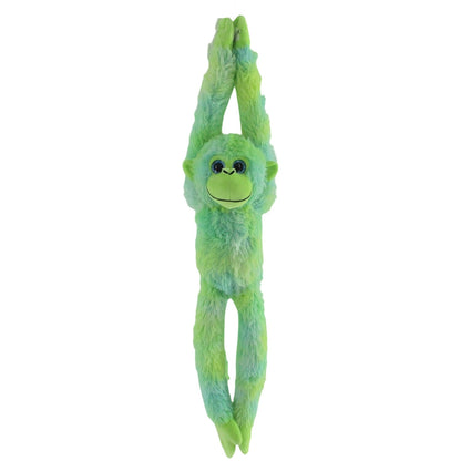 Cotton Candy - Plush Tangles Hanging Monkey - Green