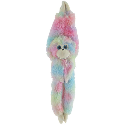 Cotton Candy - Plush Sam Hanging Monkey - Rainbow