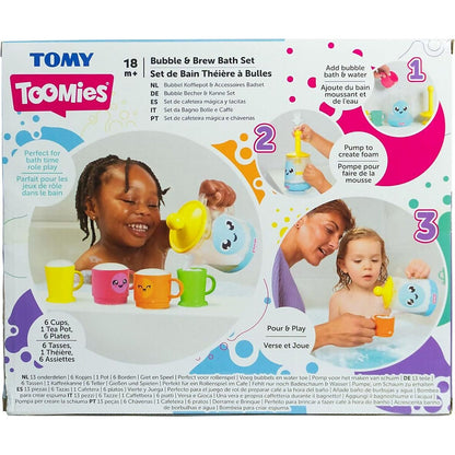 TOMY -  Toomies - Bubble & Brew Tea Set